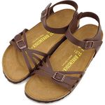 Birkenstock Bali Soft Footbed Brown Sandals Size 38 Photo 0