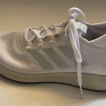 Adidas  Edge Flex Running Sz 7.5-White and Silver Photo 0