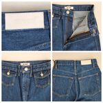 RE/DONE  Originals 70s Pocket Wide Leg Jeans Size 25 Blue Photo 5