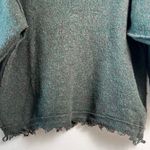Free People  Irresistible Wool Pullover Olive‎ Green Sweater M V-Neck Long Sleeve Photo 4