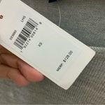 Splendid  gray sweater scoop neck ribbed knit 5% cashmere long‎ sleeve XS NWT Photo 4