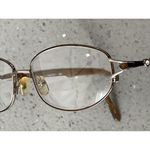 Joan Collins 9731 Gold Brown Eyeglasses FRAMES ONLY 52 Photo 14