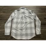Faherty  Legend Sweater Shirt Shacket Winter Clouds Plaid Size S Cabin Flannel Photo 5