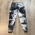 Lululemon Sz 6 Warm Down Jogger Earth Dye Black and White Tie-Dye Pull On Pants Photo 5