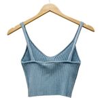 NWT NIA Naomi Sweater Tank Cropped Camisole Dusty Blue Women’s Size Large Lounge Photo 2