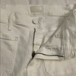 Mother White The Hustler Patch Pocket Ankle Jeans Womens Size 30 10367 Photo 3