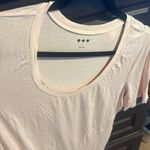 Three Dots light pink scoop t shirt large nwot Photo 2