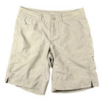 The North Face  Womens 4 Khaki Lightweight Outdoor Hiking Roll Up Shorts Pockets‎ Photo 0