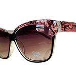Sam Edelman NWOT  Circus Pink Snakeskin Sunglasses Photo 1