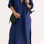 Free People NWT  Eva Midi Pullover Shirt Dress Photo 0