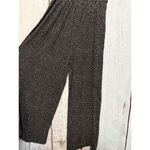 Billabong Women's Adjustable Rayon Black Printed Wide Leg Jumpsuit Size Small Photo 2