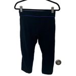 Avia Avía SZ S black cropped leggings with purple trim Photo 1