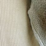 Anthropologie Moth Sweater Womens S Sherpa Moto Open Front Knit Faux Suede Boho Photo 13