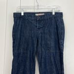 J Brand Size 27 Blue Dark Wash Low Rise Flare Trouser Style Jeans with Pockets Photo 3