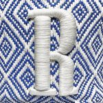 Rhude Blue & White Geometric Jacquard Cap / Hat w/ Embroidered “R” Monogram Photo 2