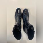 Tamara Mellon Patent Leather Black Ankle Boots Size 38.5 Photo 5