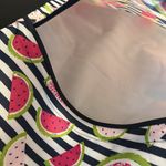 Watermelon Print Drawstring thermal Backpack Pink Photo 4