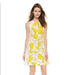 Diane Von Furstenberg  “Samantha” Yellow Floral Dress Size 8​ Photo 0