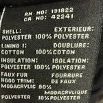 SAM. 13/NYC Olive Utility Puffer Vest Faux Fur Hood Funnel Neck Fishtail Hem XA Green Size XS Photo 5