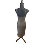 EXPRESS  Green Animal Print Dress | Bold & Chic | Night Out Style Photo 3