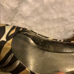 Nine West Black and Gold Heels with Pointed Toe Photo 2