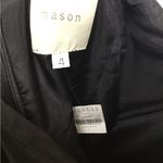 Michelle Mason Mason Black strapless mini peplum dress size 4 Nwt cocktail date formal Photo 4