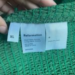 Reformation Chantilly Green Mini Dress Or Midi Skirt Size XL NWT Photo 6