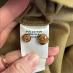 L.L. Bean Soft Classic Tan Shirt Dress Long Sleeve NWOT Size 14 Photo 4