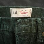 Gap High Rise Vintage Slim Corduroy Pants Photo 3