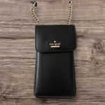 Kate Spade  Black Leather Phone Crossbody Photo 1