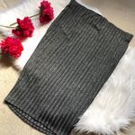 Torrid Metallic Knit Bodycon Skirt Photo 0