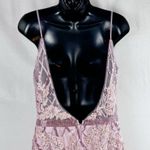 Jovani Pink Sequin Jewel Beaded Floral Spaghetti Strap Long Maxi Gown 02245 Sz 6 Photo 6