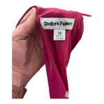 Shelby & Palmer Goddess Halter ColorBlock Sundress Sz 12 Magenta Black Boho Chic Photo 4