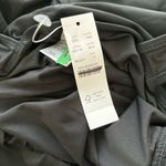 J.Crew NWT Ruched V-neck One-piece Swimsuit Black Photo 3