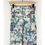 Spanx Womens Pants Green Painted Camo Leggings Elastic Waist Stretch Size Medium Photo 6