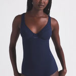 SKIMS  cotton jersey bodysuit  Color navy  Photo 0