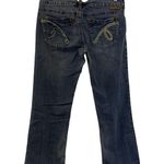 TUFF Cowgirl Low Rise Jeans Size 30 Dark Wash Denim Blue Photo 0