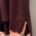Eileen Fisher  Cassis Crew Neck Brown Shift Dress Photo 5