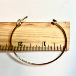 The Sak NEW - Elegant Crescent Moon Gold & Black Gemstone Open Cuff Bracelet by Photo 1