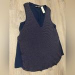 Anthropologie NWT  Deletta Glittery Layered Tank Top | Shirt Photo 3