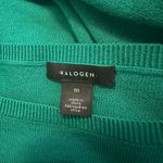 Halogen  Wool Blend Balloon Sleeve Sweater Size M Kelly Green Photo 3