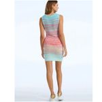525 America New  Ombré Knit Tank Dress Size Medium Women’s Striped Rainbow Photo 13