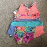 Eidon  high neck top with full coverage bottoms NWT Photo 1