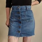 BDG Button Down Jean Skirt 596 Photo 0