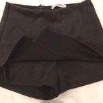Entourage Black Envelope Suede Skort Photo 4