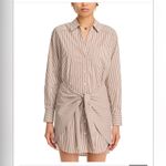 Veronica Beard NWT Roanoke Striped Shirtdress Sz 8 Photo 6