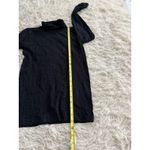 Philippe Matignon Black Geometric Logo Mock Neck Long Sleeve Top S M Size undefined Photo 4