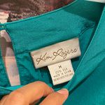kim rogers  Turquoise Short Sleeve Top Photo 2
