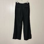 Everlane  Way-High Drape Pants Black Size 6 | High Rise Wide Leg Trouser Photo 7