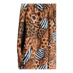 Vintage Newport Womens Brown Black High Waist Animal Print Pants Size L Size L Photo 4